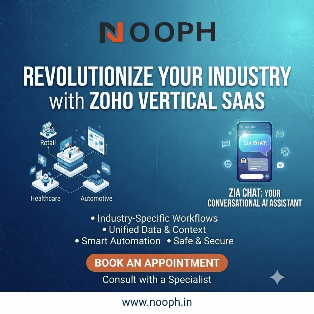Breaking Down Zoho's Big Move: Zia Chat and the Shift to Vertical SaaS
